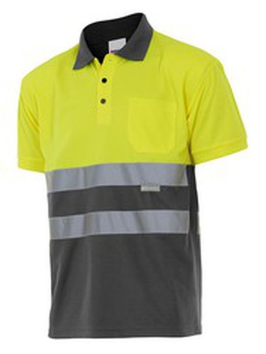 Polo Av Bicolor Manga Corta Referencia 173.