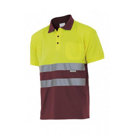 Polo Av Bicolor Manga Corta Referencia 173.