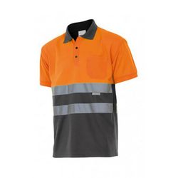 Polo Av Bicolor Manga Corta Referencia 173.