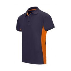 Polo Bicolor Manga Corta Referencia 105504