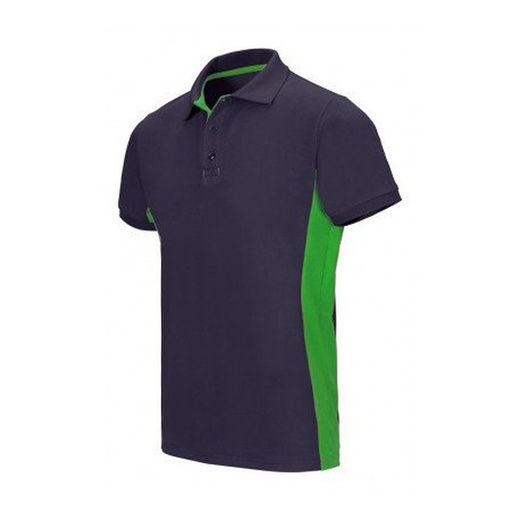 Polo Bicolor Manga Corta Referencia 105504