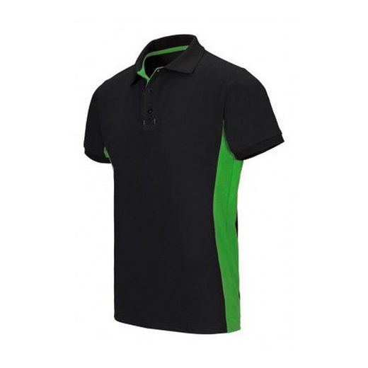 Polo Bicolor Manga Corta Referencia 105504