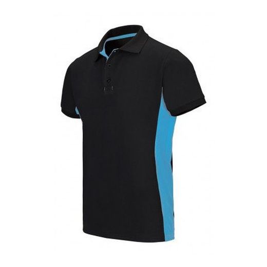 Polo Bicolor Manga Corta Referencia 105504