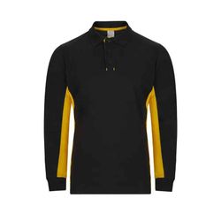 Polo Bicolor Manga Larga  Referencia  105514