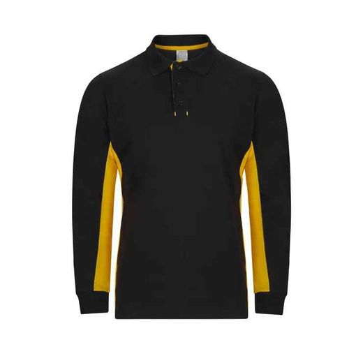 Polo Bicolor Manga Larga  Referencia  105514