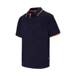 Polo Bicolor Raya Manga Corta Referencia 105505