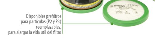 Prefiltros 87 P2, Incluye Aro ( 2 Unidades )