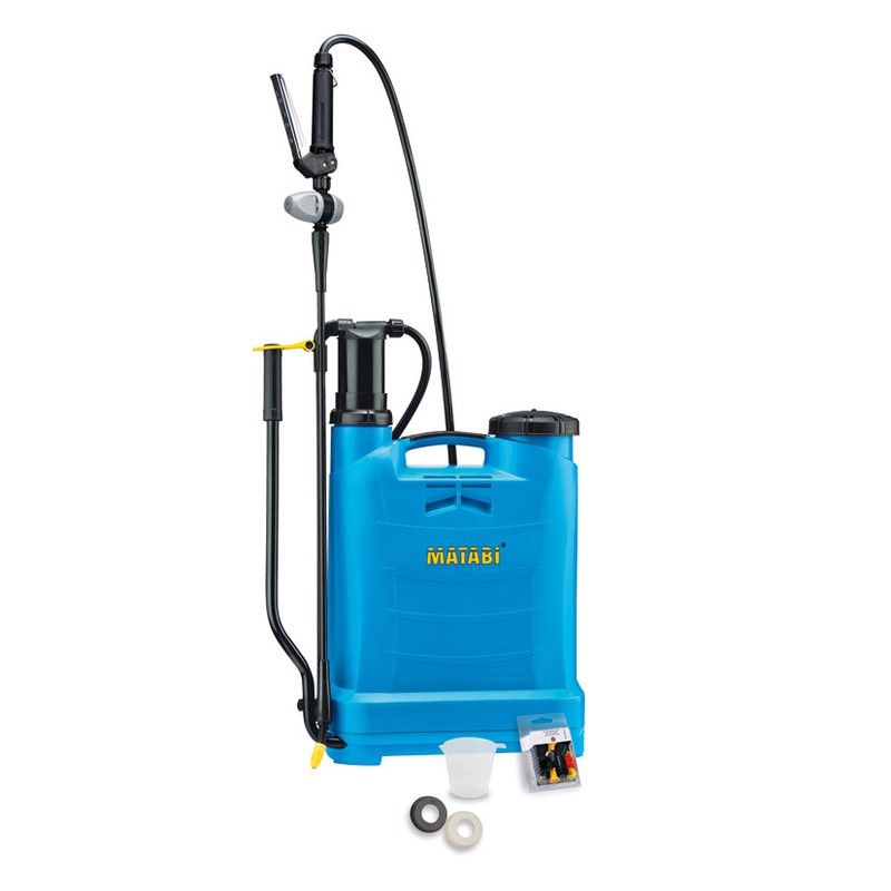 Pulverizador MATABI Evolution 16 Con regulador de presión y accesorios. Ref-4599N32-4599N33 12 L