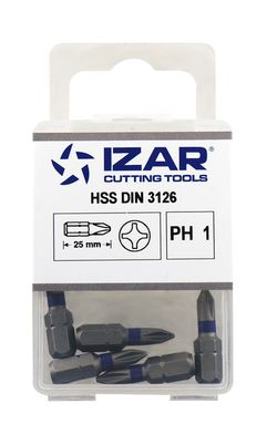 Puntas de Atornillar Standard, Din3126 Standard, Pack 5 Unidades, Referencia 1520
