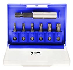 Punta Atornillar PRO Torsion, Pack 5 y 3 Unidades, Din3126, Referencia 1521