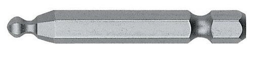 Punta Hexagonal Allen De Bola Standard De 1/4" Serie Larga
