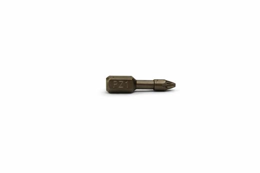 Puntas de Impacto Pozidriv de 1/4" de 25 mm Alyco PZ1 (198921) , PZ2 (198922 ) Y PZ3 (198923 )