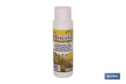 Quitapinturas | Decapante profesional | Elimina pintura y agentes impregnantes 500 ml. Referencia 15002363