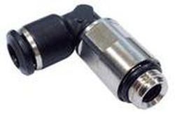 Racor A L Orientable Prolongado Con Macho Cilindrico.