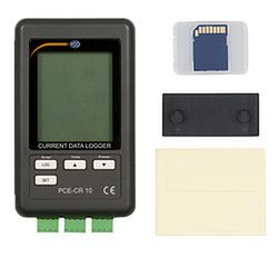 Registrador De Datos Pce-Cr 10 Se Utiliza Para Registrar Hasta 3 Señales De 0/4…20ma. El Dispositivo Almacena Los Flujos De Proceso Medidos En Una Tarjeta Sd En Formato Excel. Además De Almacenar Los Valores Medidos, Se Muestran En Una Gran Pantalla