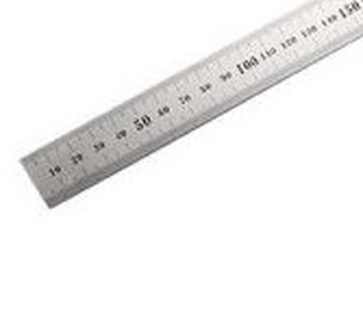 Regla de Acero Inoxidable 200x20x0,8 Milimetros Alyco, Referencia 197280