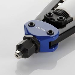 Remachadora De Dos Manos Alta Potencia 4 Bocas De 2,4 A 4,8 Mm ALYCO, Referencia 183105 De 300 y Referencia 183115 de 325 Milimetros