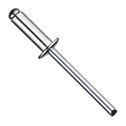 Remache Tubular Din 7337 Aluminio / Acero