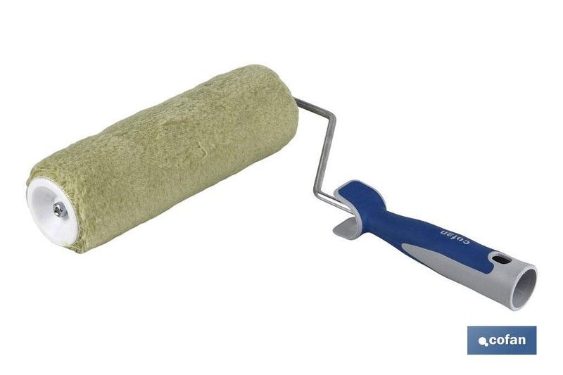 Rodillo de Hilo para Paredes Rugosas | Uso Profesional | Longitud 220 mm | Diámetro ø50 mm