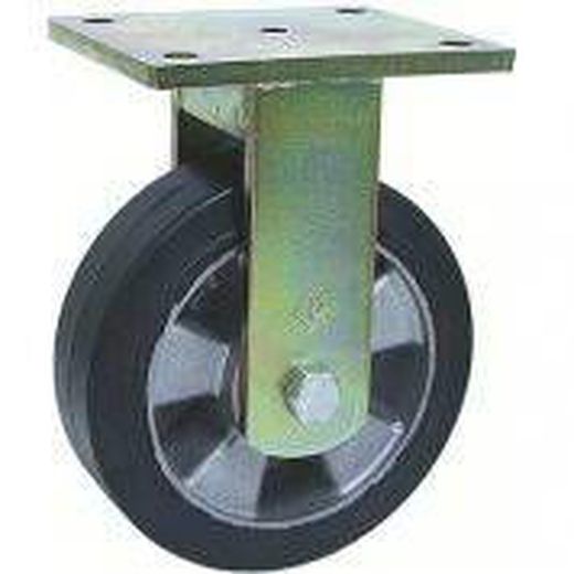 Rueda con platina giratoria y fija .Ref.360/361. Serie David