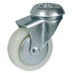 Rueda Giratoria con platina o talador liso Ref.134/135