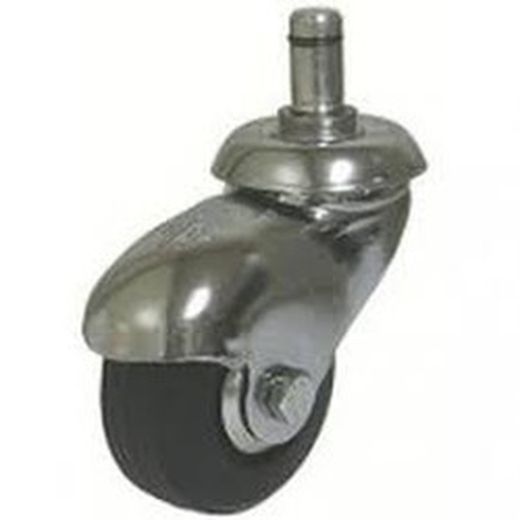 Rueda Giratoria , Diam.50 Con Platina, taladro liso ó espiga Ref.160/161/162