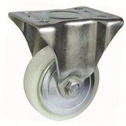 Rueda Giratoria , fija con platina.o talador liso Ref.402/403-401