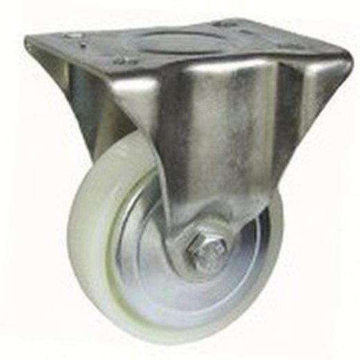 Rueda Giratoria , fija con platina.o talador liso Ref.402/403-401