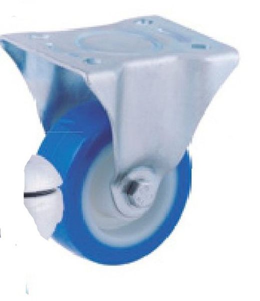 Rueda Giratoria , fija con platina.o talador liso Ref.402/403-401