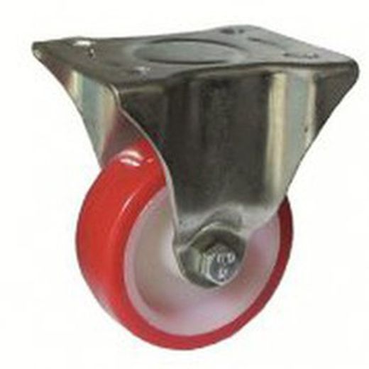 Rueda Giratoria , fija con platina.o talador liso Ref.402/403-401