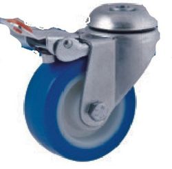 Rueda Giratoria , fija con platina.o talador liso Ref.402/403-401