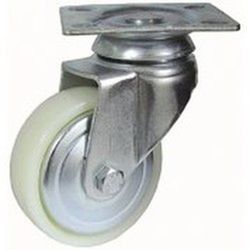 Rueda Giratoria , fija con platina.o talador liso Ref.402/403-401