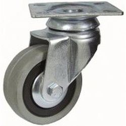 Rueda Giratoria , fija con platina.o talador liso Ref.402/403-401