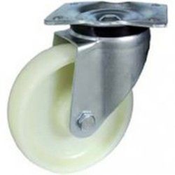 Rueda giratoria ó fija , con platina ref. 278/279 Serie euro