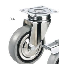 Rueda giratoria ref.136/138 . Serie Dinamic
