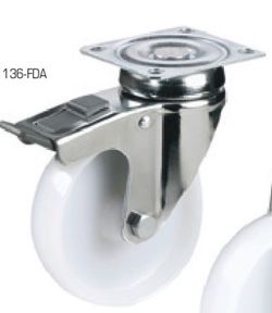 Rueda giratoria ref.136/138 . Serie Dinamic