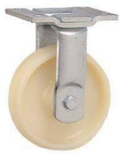 Rueda con platina giratoria ó fija .Ref.350/351. Serie Goliath