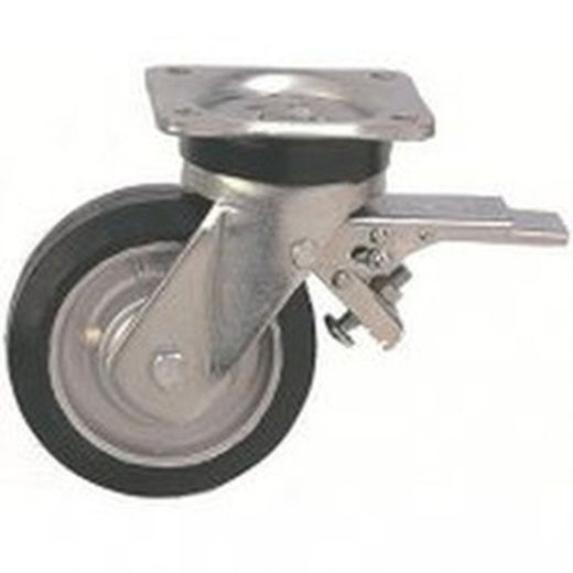 Rueda con platina giratoria ó fija .Ref.350/351. Serie Goliath