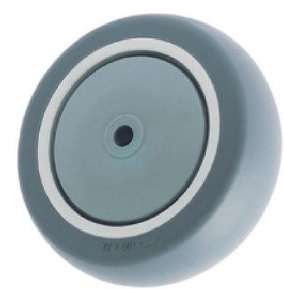 Rueda goma gris, ref. 300/GSG
