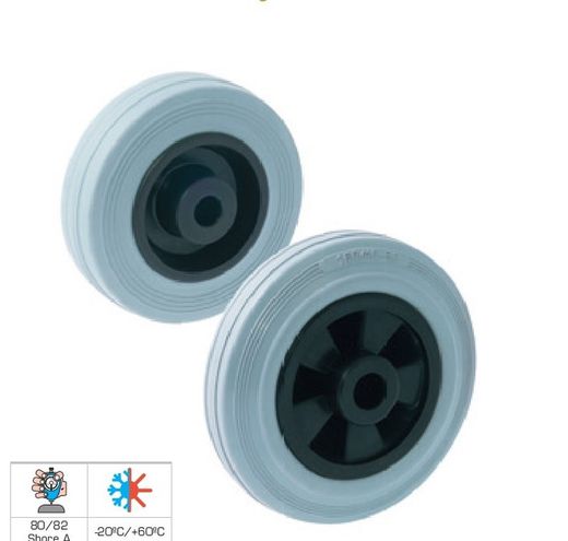 Rueda goma ref. 1042. Serie Standard