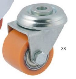Rueda transpaleta Poliuretano con soporte Ref. 36/37 Serie atenea