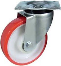 Ruedas con platina giratoria Y fija ref. 172/173 Serie Celtic
