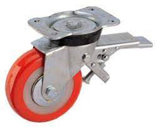 Ruedas con platina giratoria Y fija ref. 172/173 Serie Celtic
