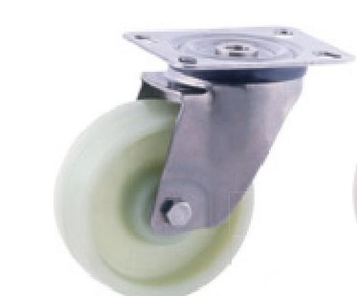Ruedas giratoria y fija en acero inoxidable para alta y baja temperatura. Ref. 284/285/286. Serie inox AT-FV