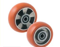 Ruedas sueltas de poliuretano Ref. 14/15 RBK. Serie Poliurethane.