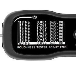 Rugosímetro Pce-Rt 1200. Se Utiliza Para La Detección De La Rugosidad Superficial. El Rugosimetro Compacto Es Un Dispositivo De Mano Para Usarlo De Forma Móvil. Gracias A Su Alimentación Por Un Acumulador Puede Medir Directamente In Situ.