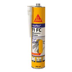 Sellador poliuretano SIKA Sikaflex-11FC+ blanco, gris y negro, 300ml Indicado para rellenar juntas