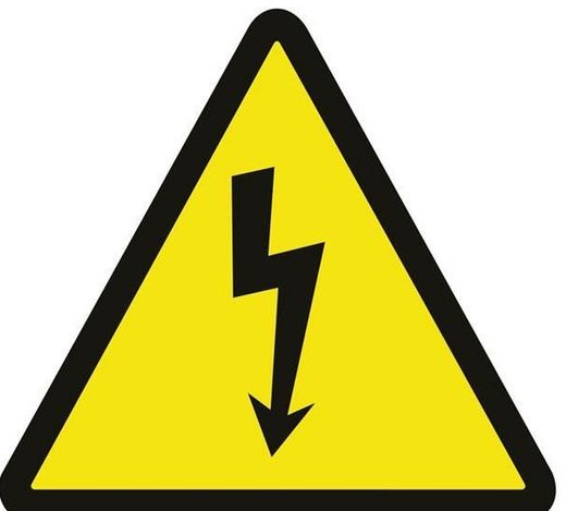 Riesgo Eléctrico  Señal Adhesivo