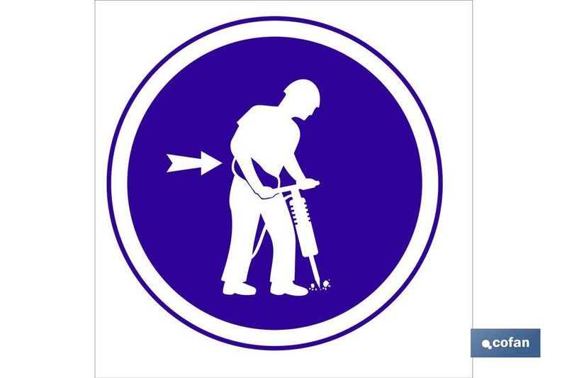 Obligatorio Cinturon Vibraciones  Señal Poliestireno