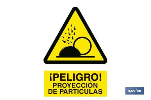 Proyección Partículas Señal Poliestireno